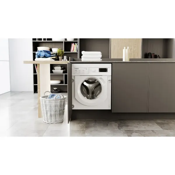 Hotpoint BI WMHG 81485 UK 8kg 1400 Spin Integrated Washing Machine_integrated