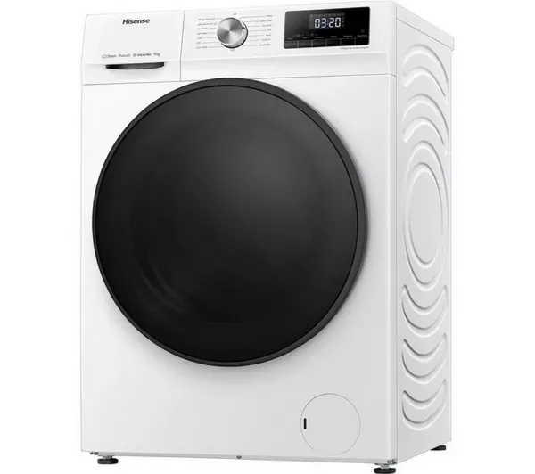 Hisense WFQA9014EVJM 9kg 1400 Spin  Washing Machine - White_side