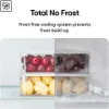 LG GBF3102EEP NatureFRESH 60/40 Fridge Freezer - Matte Black_total no frost