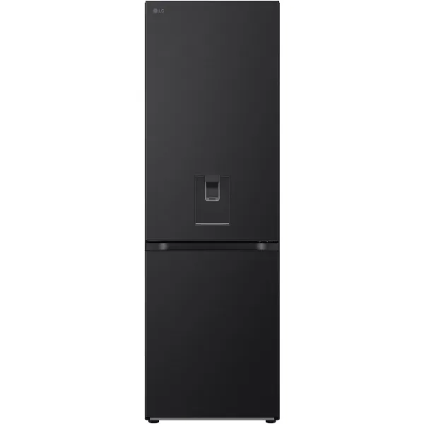 LG GBF3102EEP NatureFRESH 60/40 Fridge Freezer - Matte Black_main