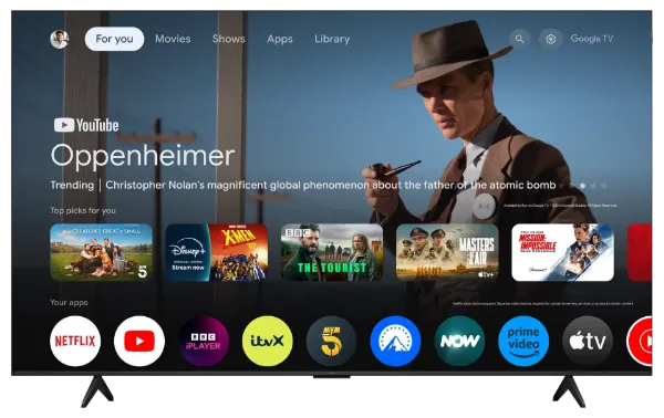 TCL 85P7K-UK 85" QLED Direct LED HDR Google TV_apps