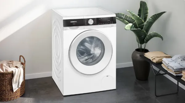 Siemens WG56G2Z1GB 10kg 1600 Spin Washing Machine in White_room view
