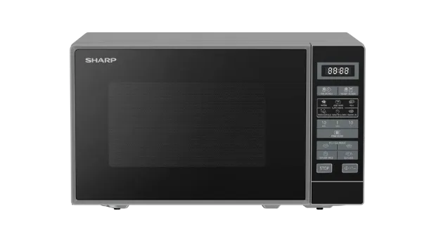 Sharp RDS202TS-UK 20 Litres Microwave Oven - Silver_main