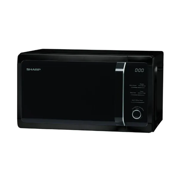Sharp R274KM 20 Litres Microwave - Black_side