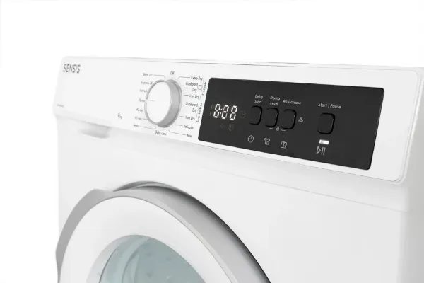 Sensis TDHF019A2W  9kg Heat Pump Tumble Dryer - White_display
