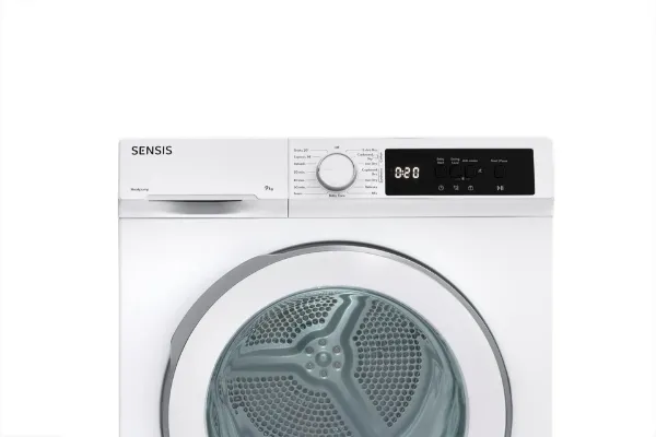 Sensis TDHF019A2W  9kg Heat Pump Tumble Dryer - White_control panel