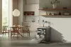 Miele G7130 SC CLST Freestanding Full Size Dishwasher with AutoDos in Clean Steel_room view open door
