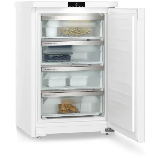 Liebherr TGN14Ve04 Under Counter Freezer with NoFrost in White_open
