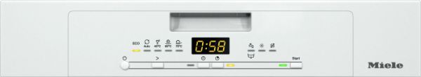 Miele G5110 SC Full Size Freestanding Dishwasher with 14 Place Settings_control panel