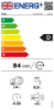 Miele G5110 SC Full Size Freestanding Dishwasher with 14 Place Settings_energy rating