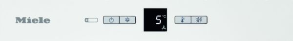 Miele K 31242 UiF-1 Built Under Compact Fridge_controls