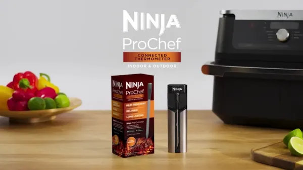 Ninja WP100EU ProChef Wireless Cooking Thermometer - Black/Silver_prochef