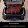 Ninja XSKOGXLRBRKEU Woodfire XL Electric BBQ Rib Rack - Silver_even cooking