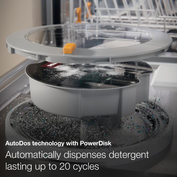 Miele G7185 SCVi XXL Full Size XXL Integrated Dishwasher with AutoDos in Stainless Steel_autodos