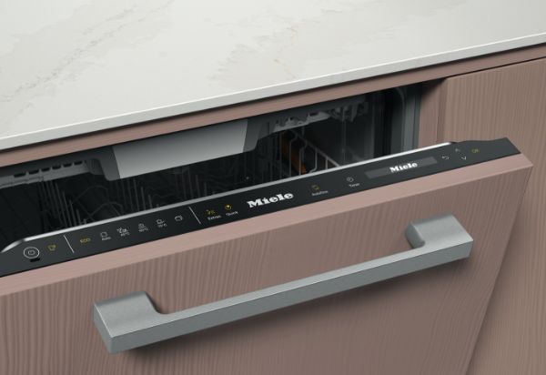Miele G7655 SCVi XXL AutoDos XXL Full Size Integrated Dishwasher in Stainless Steel_door open