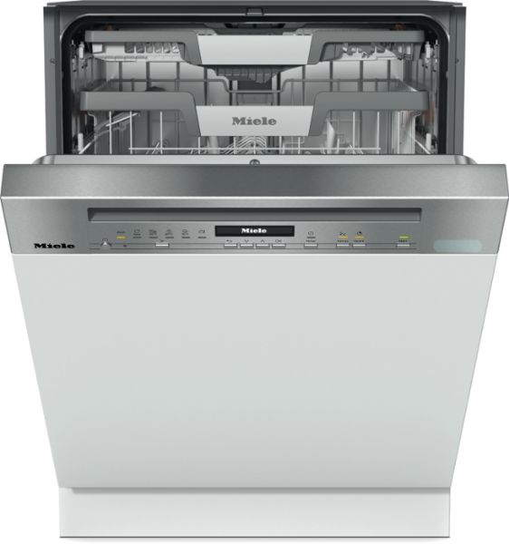 Miele G7210 Sci Full Size Semi Integrated Dishwasher in Stainless Steel/CleanSteel_main