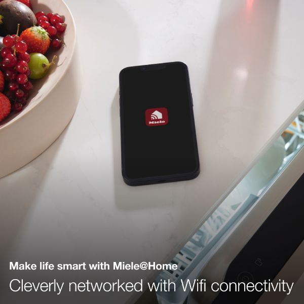 Miele G7210 Sci Full Size Semi Integrated Dishwasher in Stainless Steel/CleanSteel_wifi connectivity