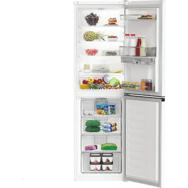Hotpoint HPKH 1261W W4UK No Frost 50/50 Fridge Freezer With Water Dispenser - White_interior