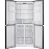 Indesit INGF 6421 XP4UK American Style Freestanding Fridge Freezer - Silver_interior