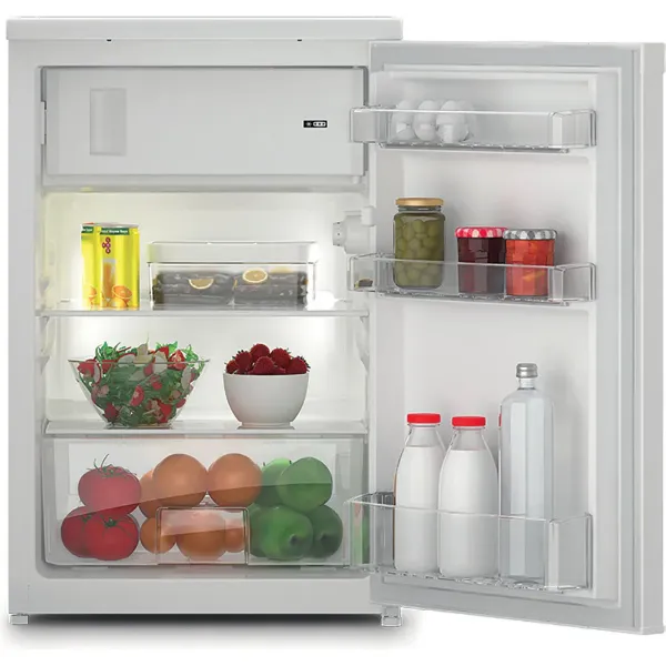 Hotpoint H55V1 112W UK Under Counter Fridge with Ice Box - White_interior