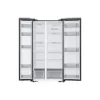 Samsung RS57DG400EM9EU 91cm  Frost Free American Fridge Freezer - Silver_interior empty
