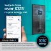 Samsung RS70F64KEFEU 91cm Side by Side American Fridge Freezer - Black_save energy