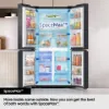 Samsung RF50C532EB1/EU 81.7cm American Fridge Freezer - Black_space max
