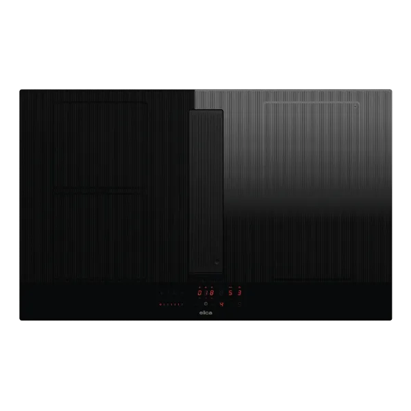 Elica NikolaTesla NT-VELVET-80 83cm Induction Venting Hob in Black
