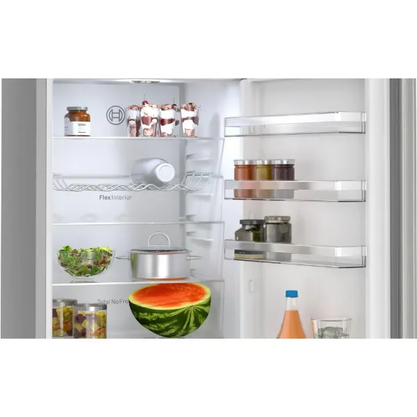 Bosch KGN392LAGG 60cm 60/40 Total No Frost Fridge Freezer - Stainless Steel Look_fridge