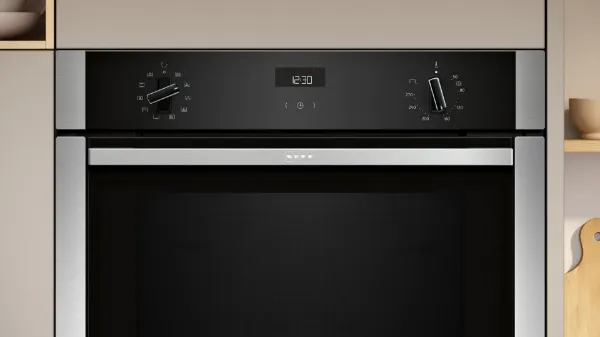 Neff B3ACE4AN3B 59.4cm Built In Electric Single Oven - Stainless Steel_controls