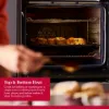 Neff B6ACH7AG7B 59.4cm Built In Electric Single Oven - Graphite Grey_top and bottom heat