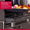 Neff B6ACH7AG7B 59.4cm Built In Electric Single Oven - Graphite Grey_slide and hide