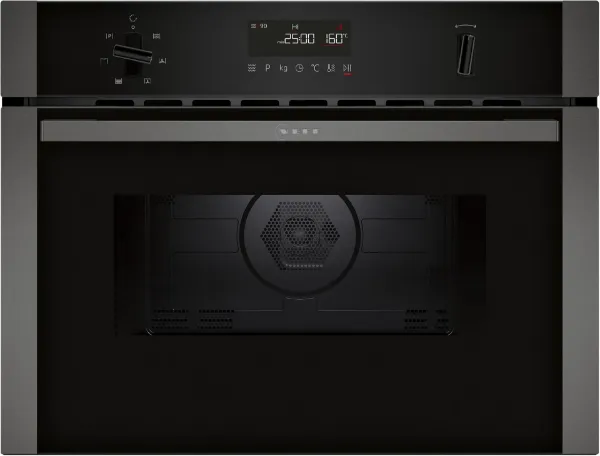 Neff C1AMG84G1B 44 Litres Built In Microwave Oven - Graphite Grey_door closed