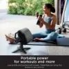 Shark FA150UK FlexBreeze TableMate Indoor to OutdoorTabletop Fan - Winter Fog_portable power