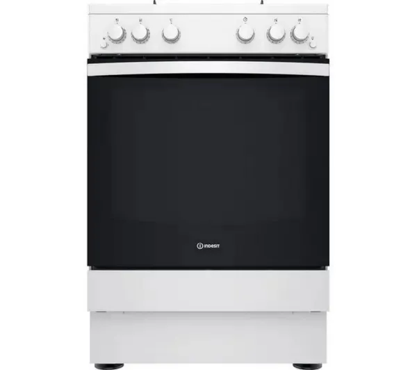 Indesit IS67G1PMW 60cm Gas Cooker in White - Display Model_main
