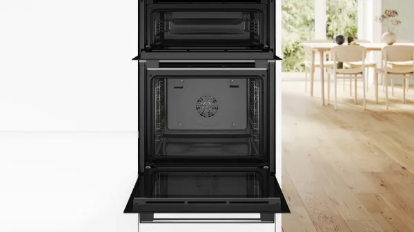 Bosch MBA533BS3B Series 4- 60cm Built In Double Oven - Stainless Steel_interior