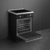 SMEG Concert C6IPBLT2 60 cm Electric Induction Cooker Open side view