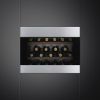 Smeg CVI321X3 45cm Height Classic Wine Cooler with Reversible Hinge In Stainless Steel_ front view stocked