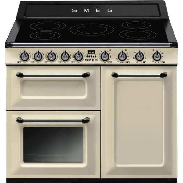 Smeg TR103IP2 100cm Victoria Electric Range Cooker Cream main