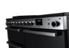 Rangemaster 15822 Edge Deluxe 110 Induction Range Cooker in Black Glass with Chrome Trim- EDDLO110EIGBLK/CM1_controls