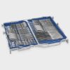 Smeg ST323PM 60cm Semi Professional Built in Dishwasher with 14 place settings rack 1