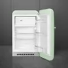 Smeg FAB10RPG6 55cm 50s Style Fridge Freezer Minibar Right Hand Hinge In Pastel Green_inside