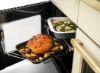 Rangemaster 15253 Estel Deluxe 110 Dual Fuel Range Cooker in Misty Blue with Chrome Trim - ESDLB110DFPMSB/CM1_left oven