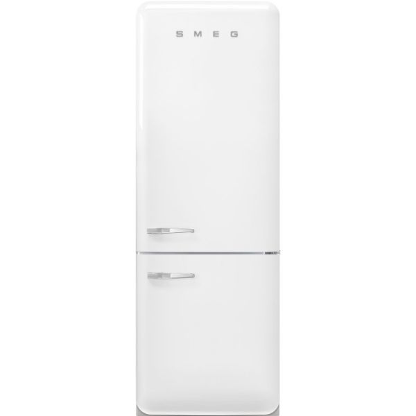 Smeg FAB38RWH6 70cm 50s Style Fridge Freezer Right Hand Hinge In White_main