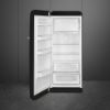 Smeg FAB28LBL5UK 60cm 50s Style Left Hand Hinge Fridge with Icebox In Black_inside