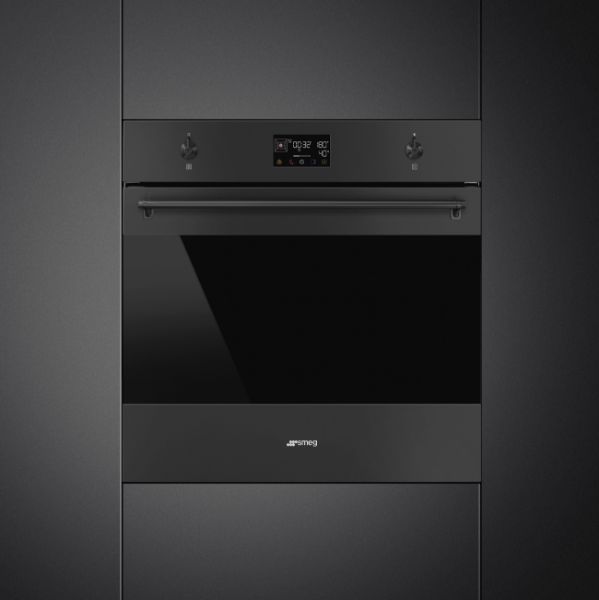 Smeg SOP6302S2PN 60cm Classic SteamOne Oven Matte Black 2