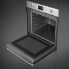Smeg SO6302M2X 60cm Classic SpeedwaveXL Combi Microwave Stainless Steel open 2