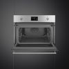 Smeg SO4302M1X 45cm Classic Combi Microwave Stainless Steel open