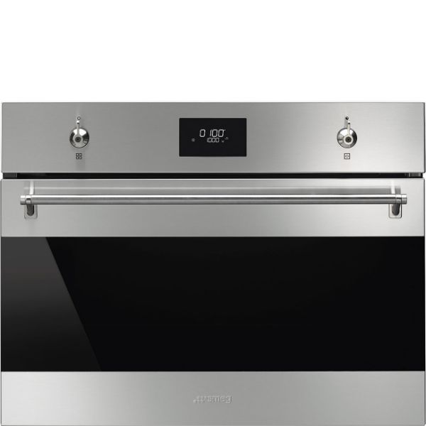 Smeg SO4301M1X 45cm Classic Combi Microwave Stainless Steel main