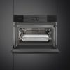 Smeg SO4102S3B3 45cm Linea Steam100 Oven Midnight Black interior 2